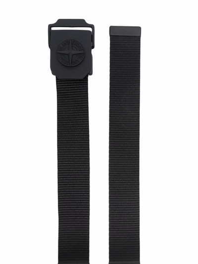 Stone Island Compass motif buckle belt outlook