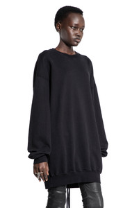 トップス Ann Demeulemeester Poem Sweatshirt Ann Demeulemeester Poem-Print-High-Comfort-Sweatshirt