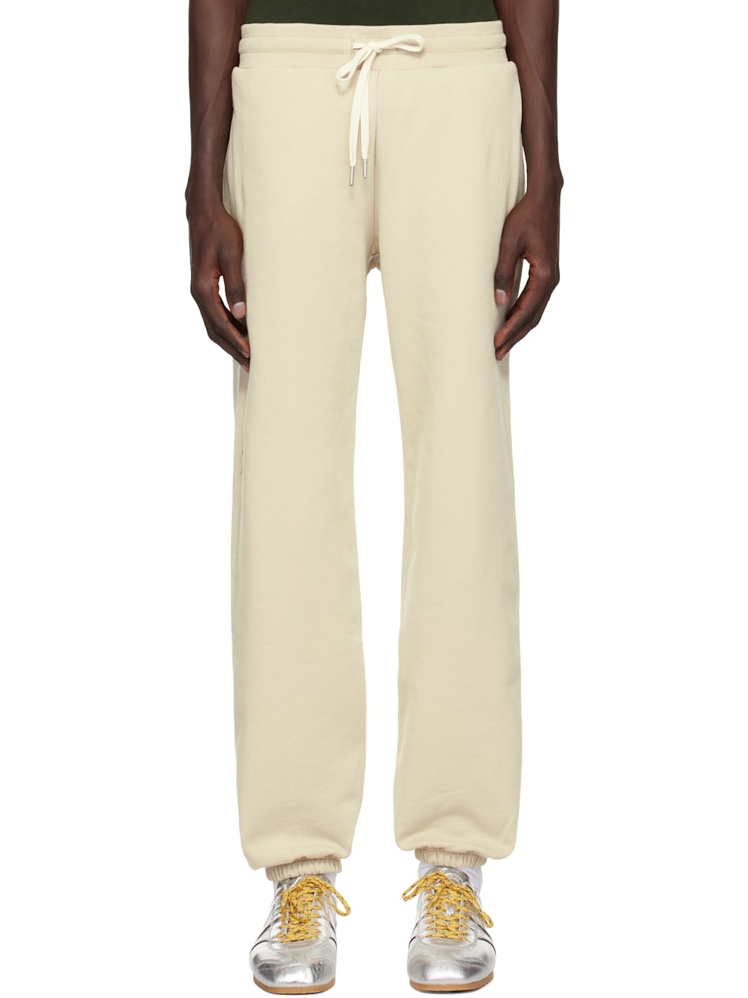 Beige Beach Sweatpants - 1