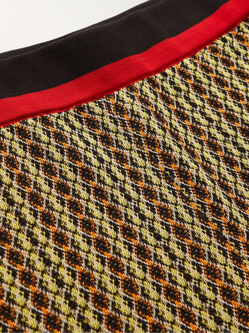 Orchestre Straight-Leg Striped Jacquard-Knit Trousers 3