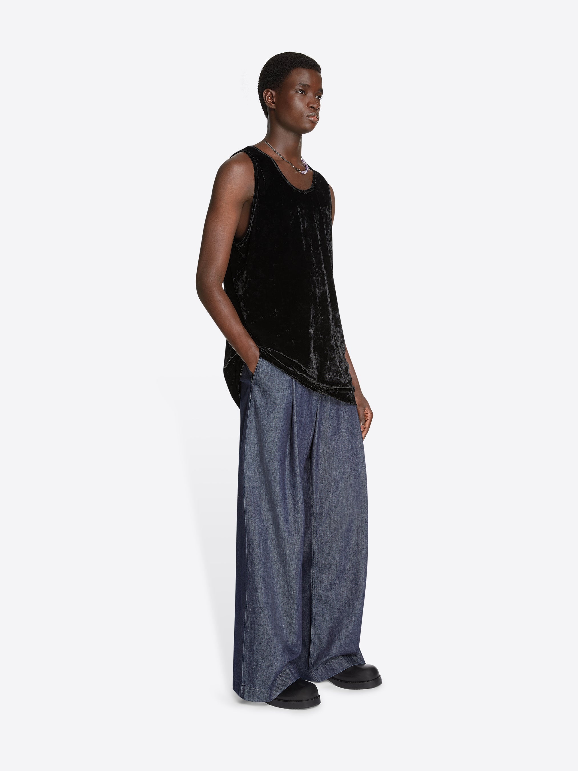 VELVET TANK TOP - 3
