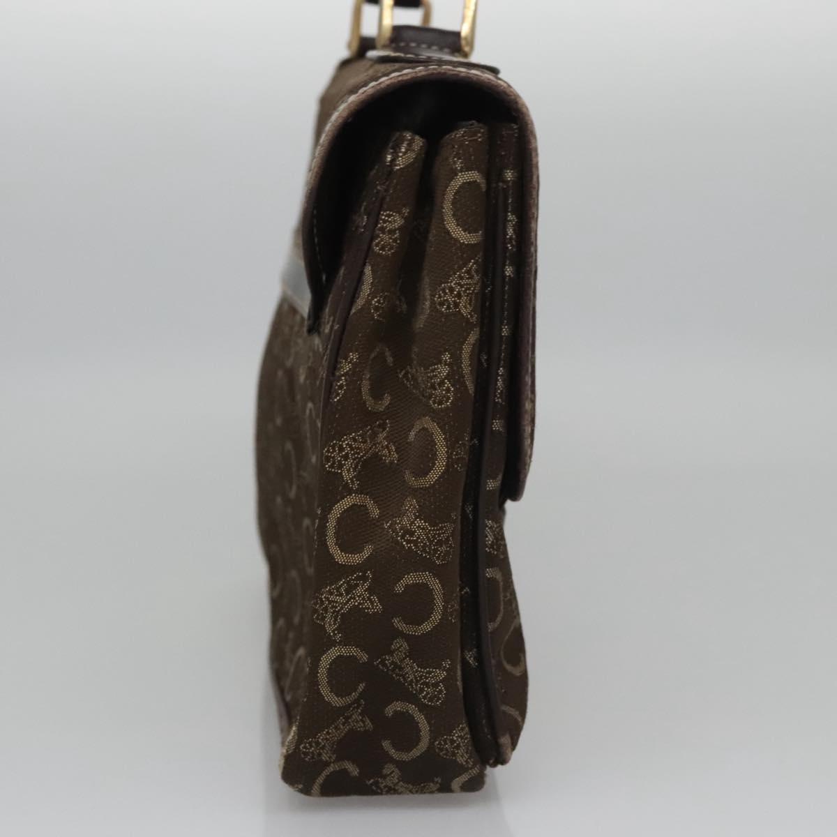 CELINE C Sulky Hand Bag Canvas Brown - 4