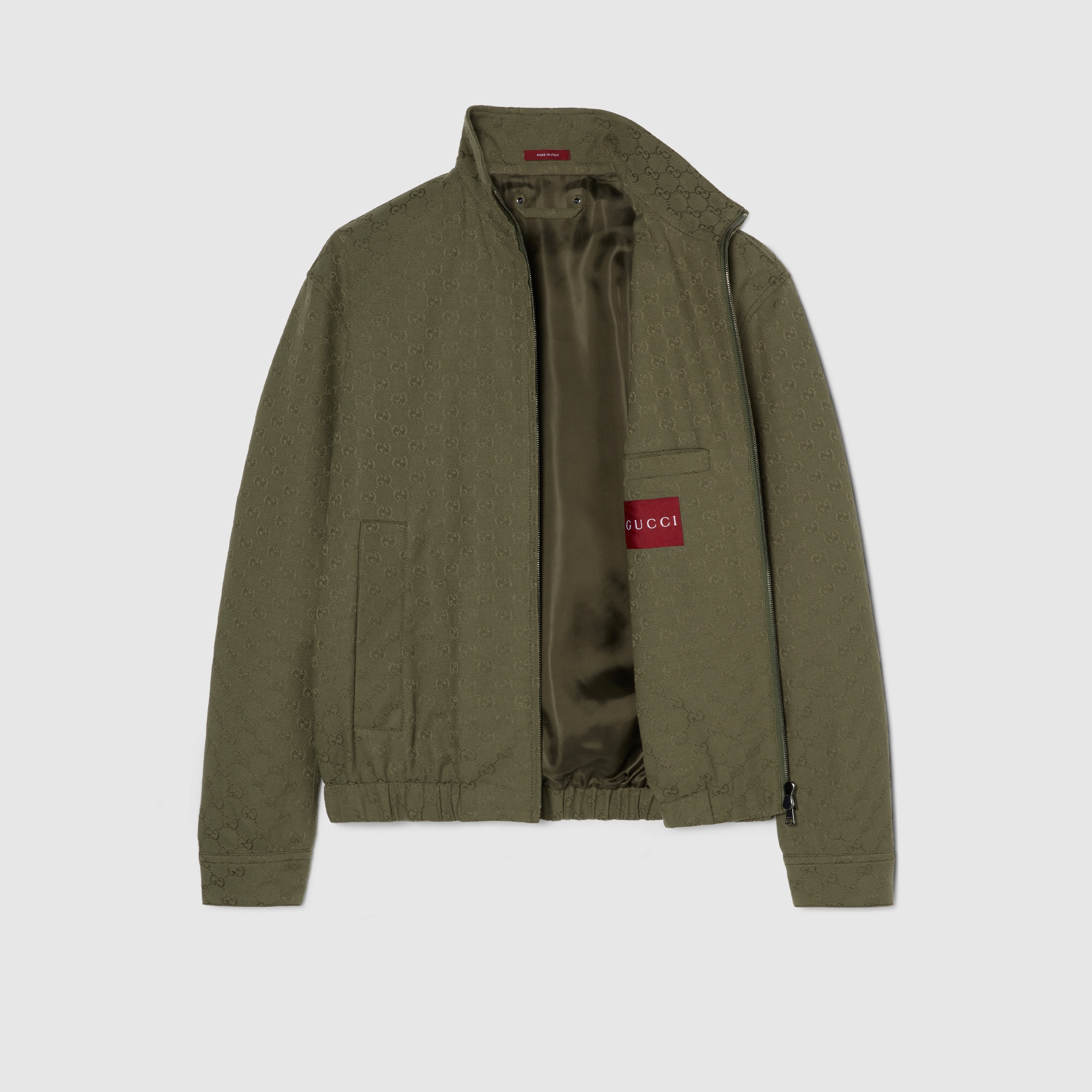 GG canvas bomber jacket - 7