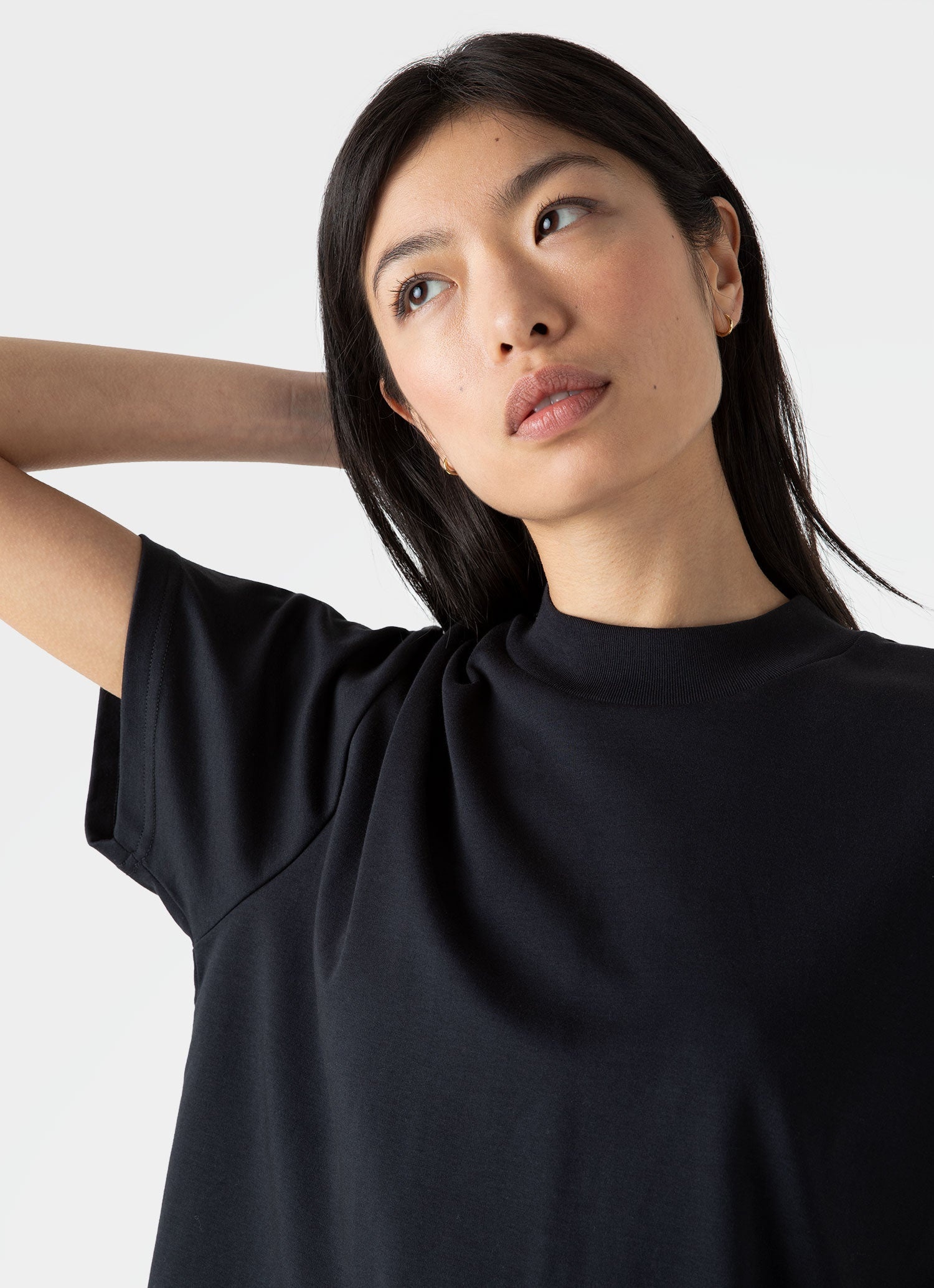 Mock Neck T‑shirt - 3