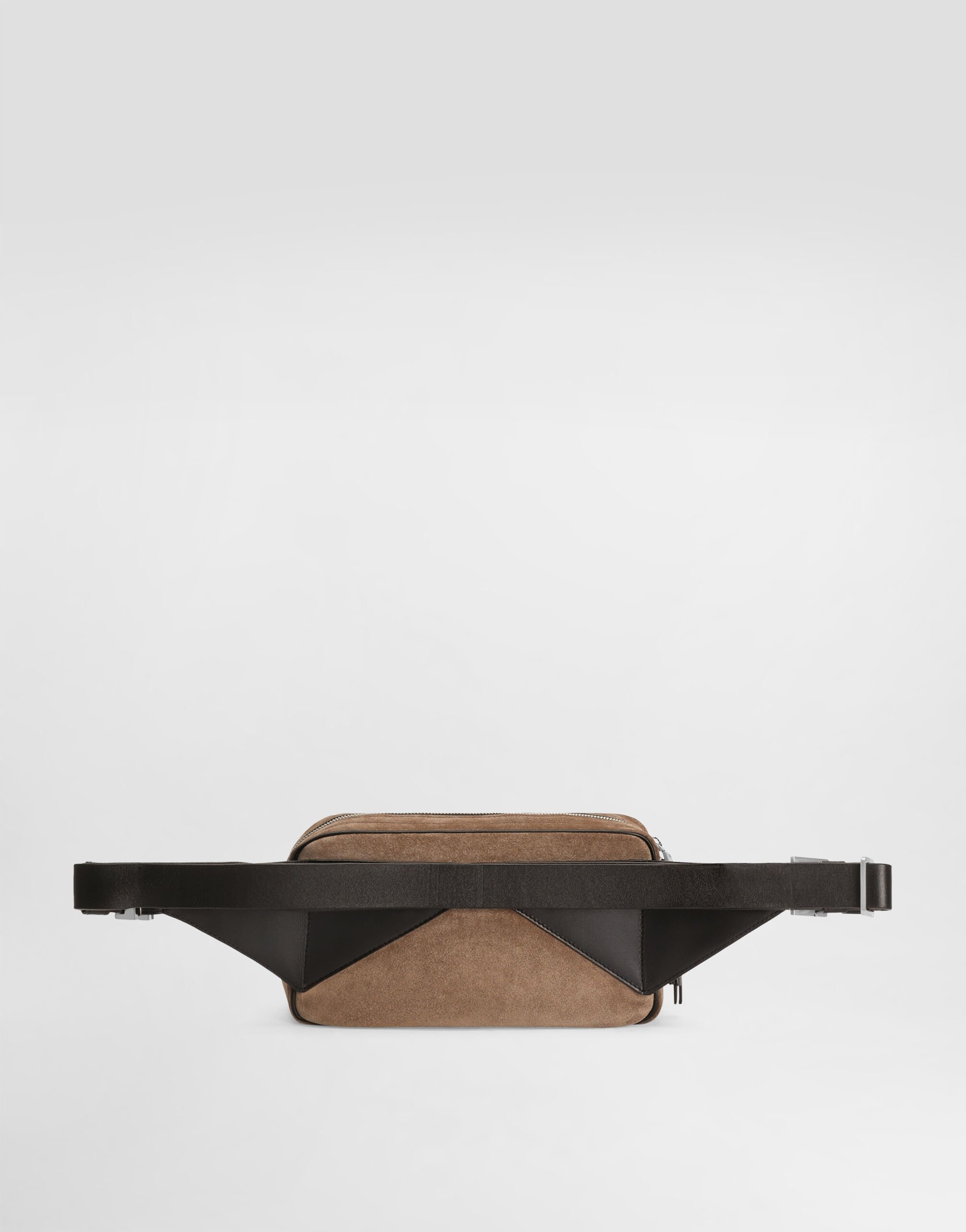 Leather and split calfskin belt bag - 3