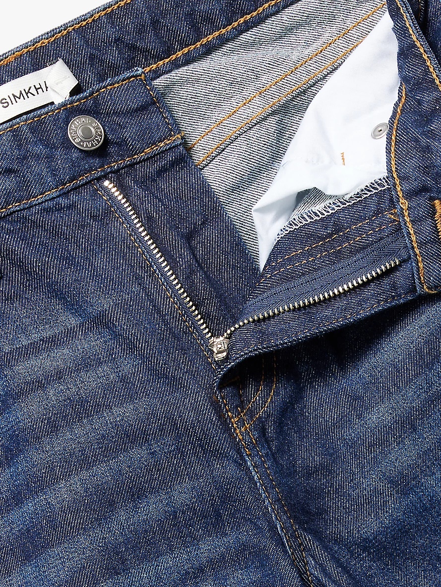 Sawyer tapered-leg high-rise jeans - 12