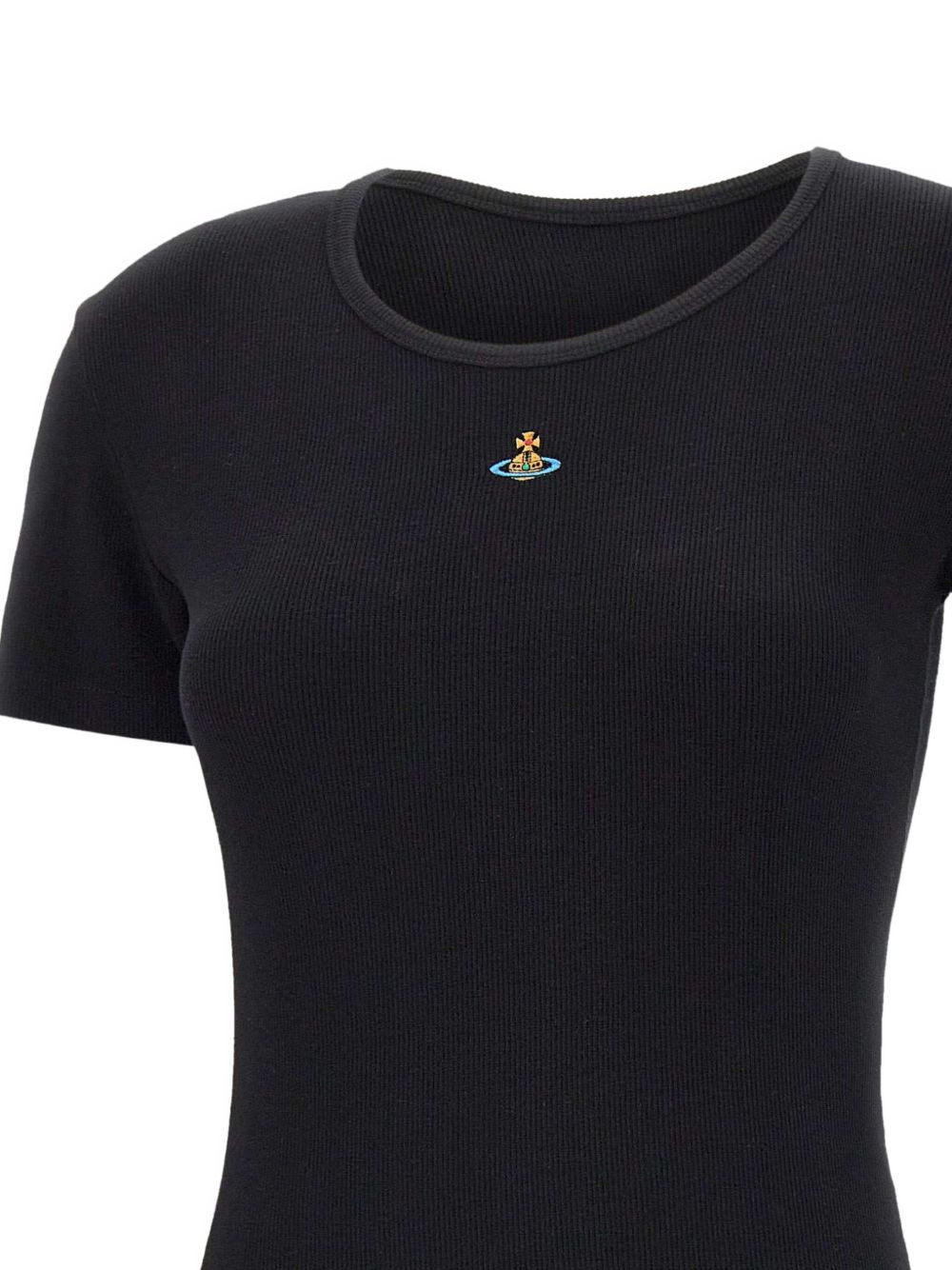 embroidered-logo T-shirt - 4