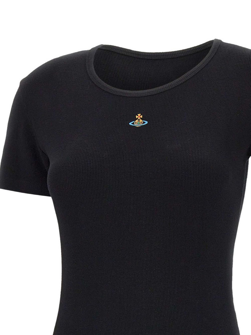 embroidered-logo T-shirt 4