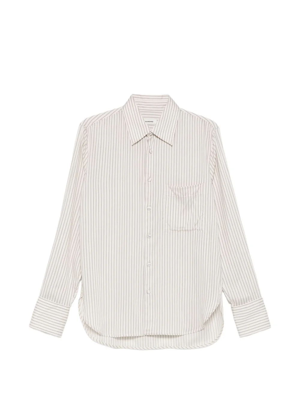 striped pocket shirt - 1