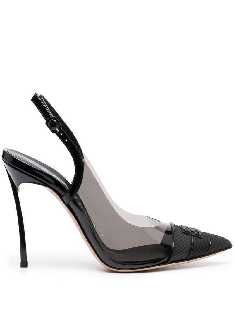 Blade Fluo PVC leather pumps 1