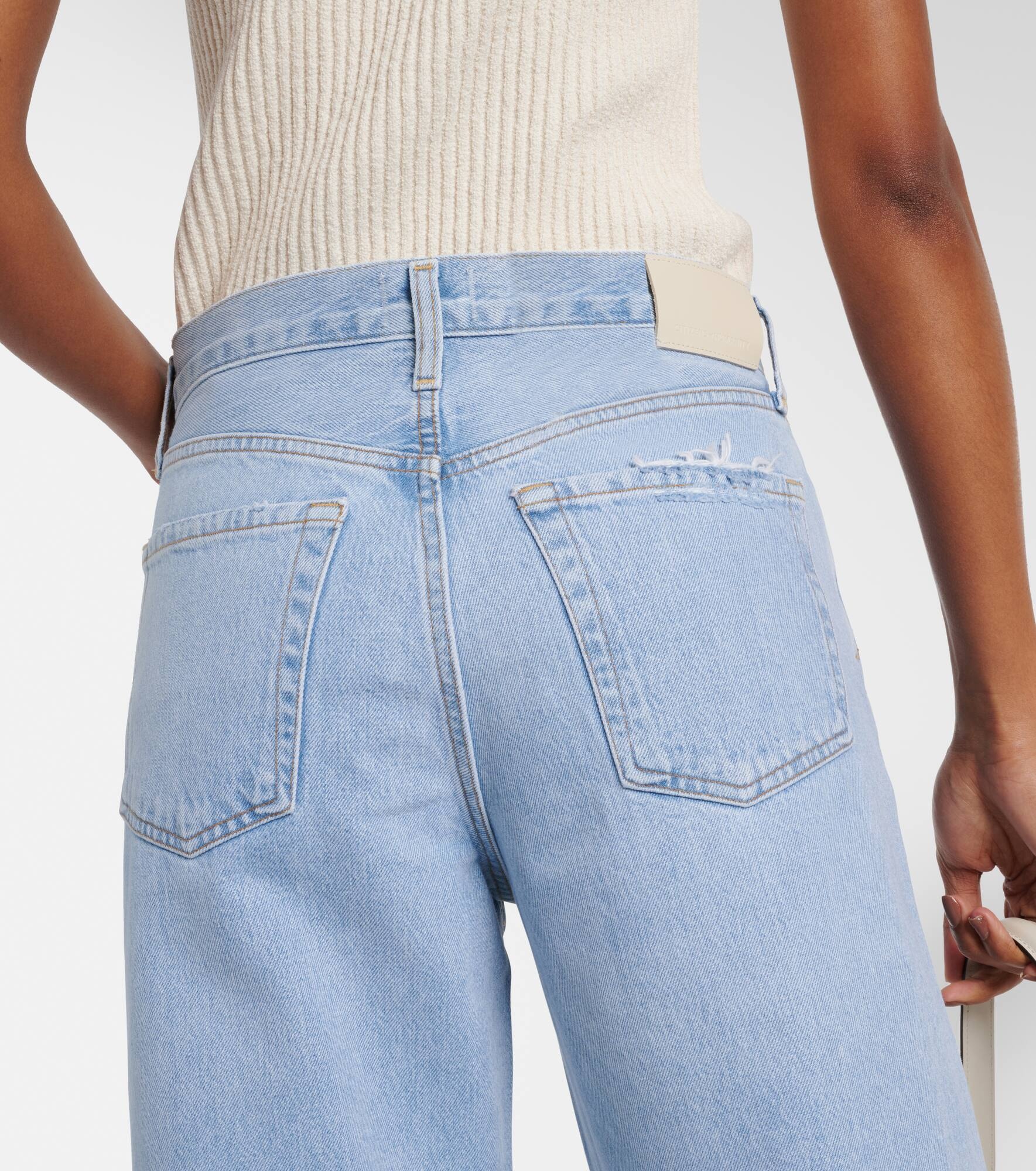 Pina low-rise wide-leg jeans - 6