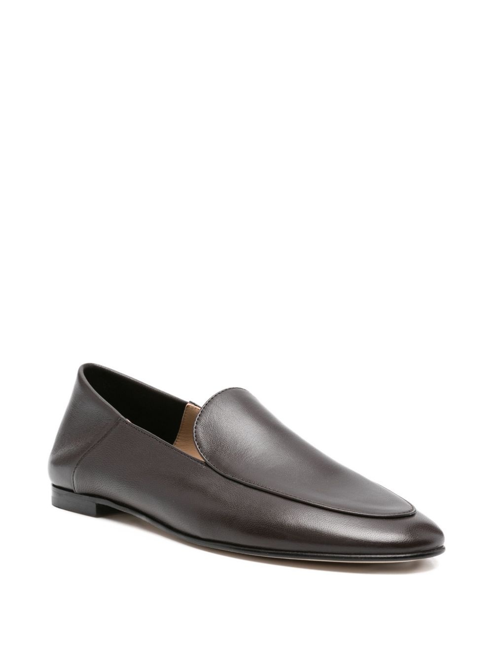 Gio pointed-toe leather loafers - 2