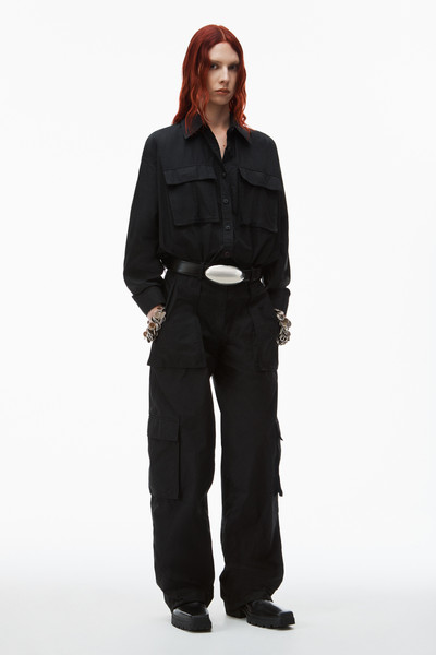 Alexander Wang button up cargo jumpsuit outlook