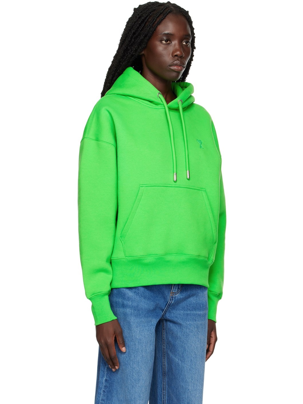 Green Ami de Cœur Hoodie - 2