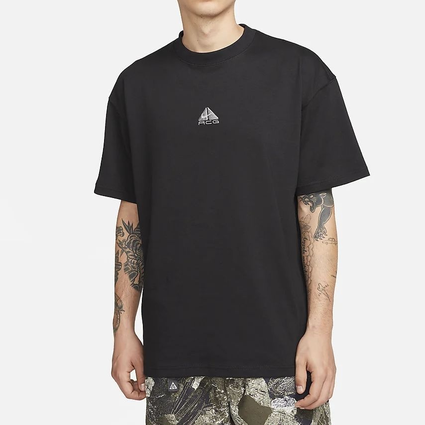 Nike ACG Front Logo T-Shirt 'Black' DQ1816-011 - 6