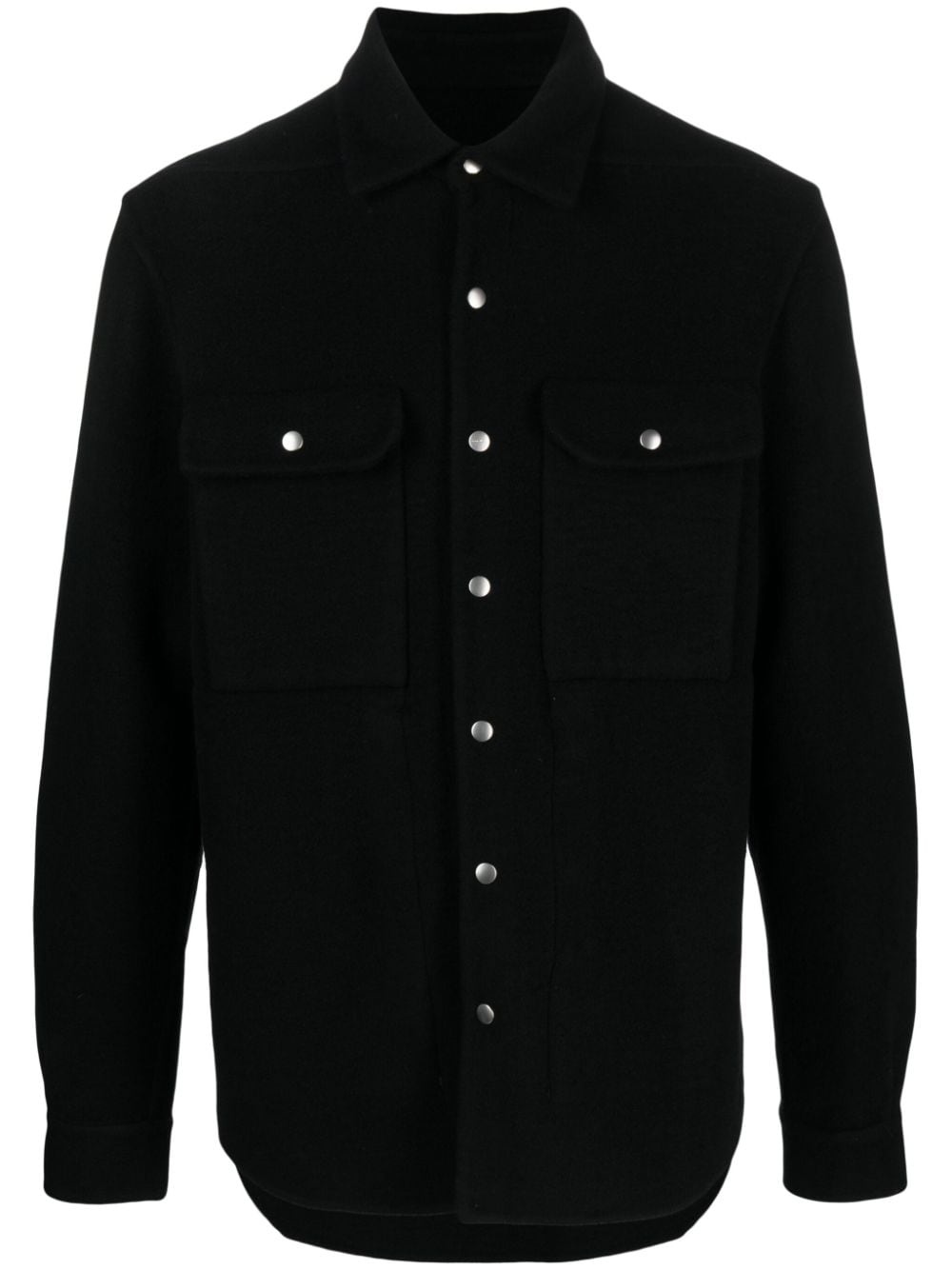 cashmere shirt jacket - 1