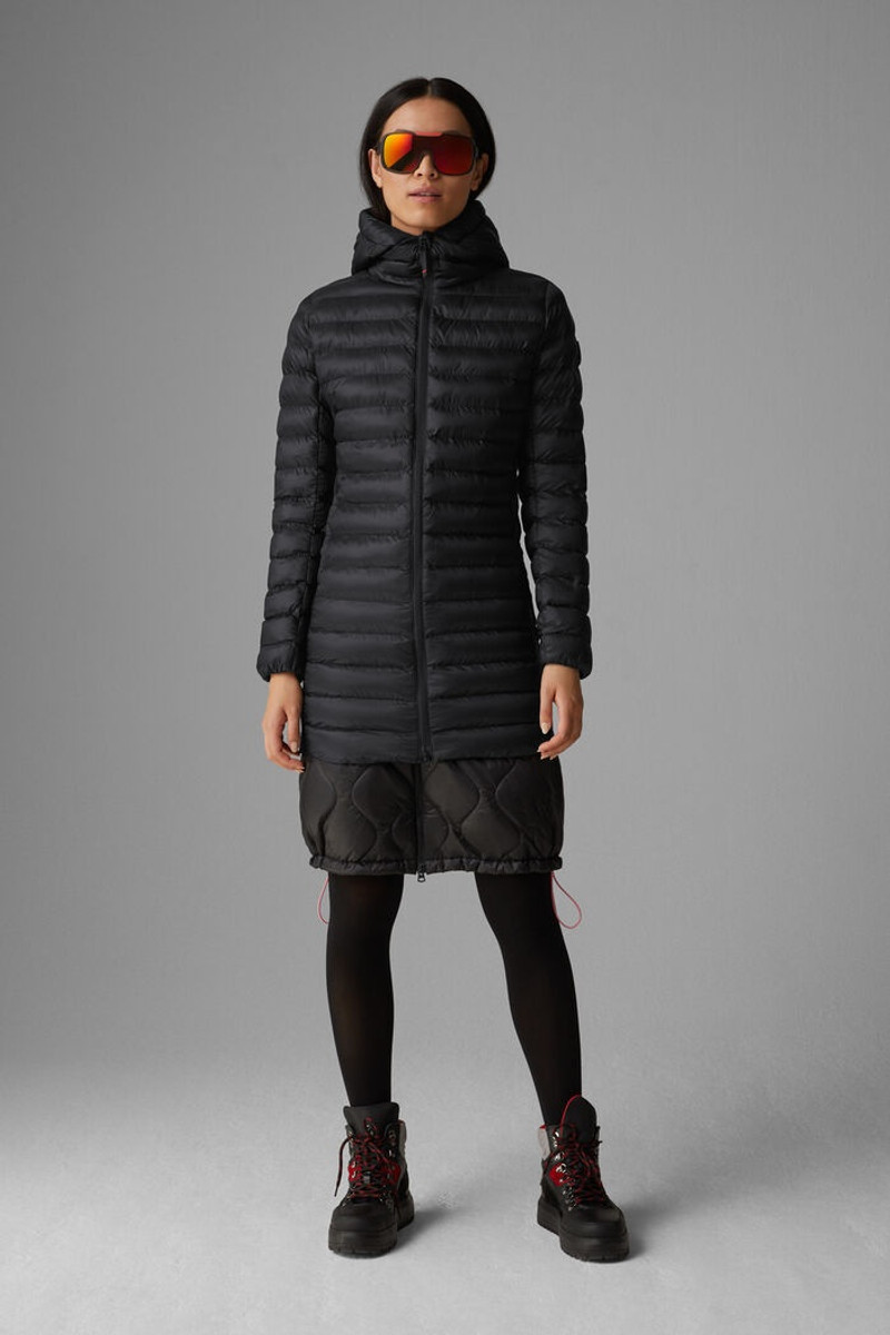 Dara quilted coat in Black 2