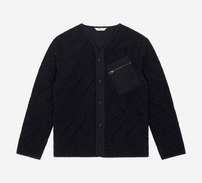 Liner Jacket - Onyx Tencel 1