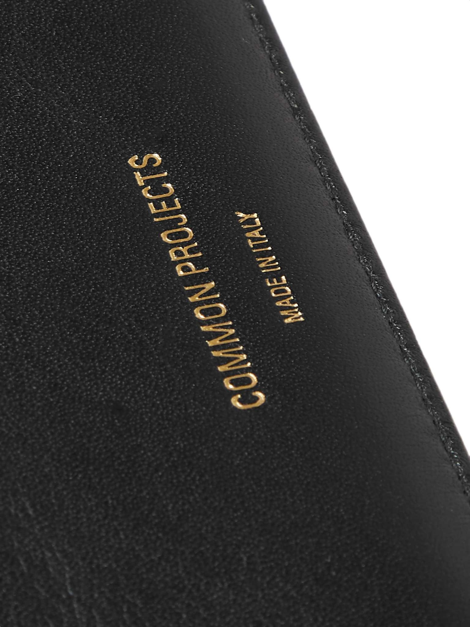 Textured-Leather Cardholder - 5