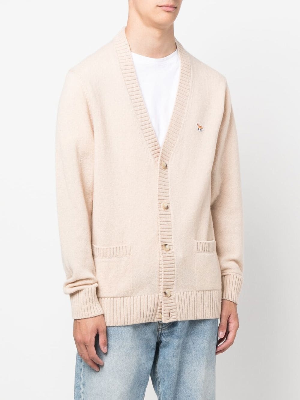 lambs wool cardigan - 3