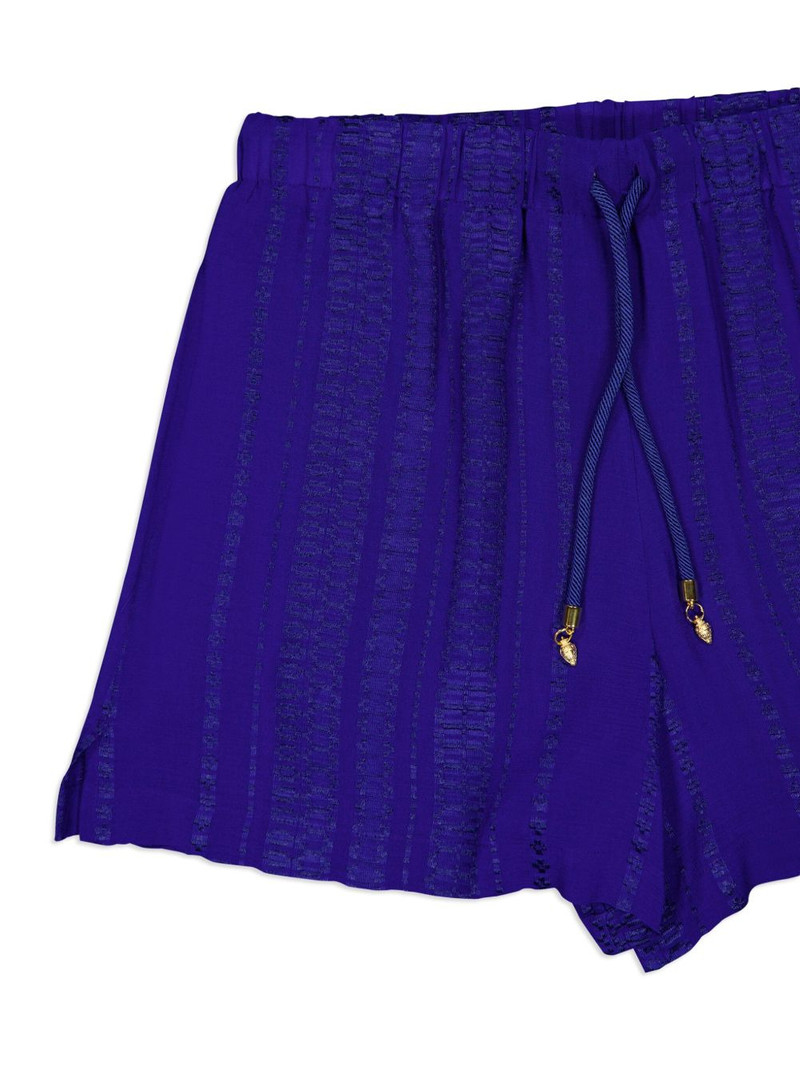 Paxi drawstring-waist textured shorts 3