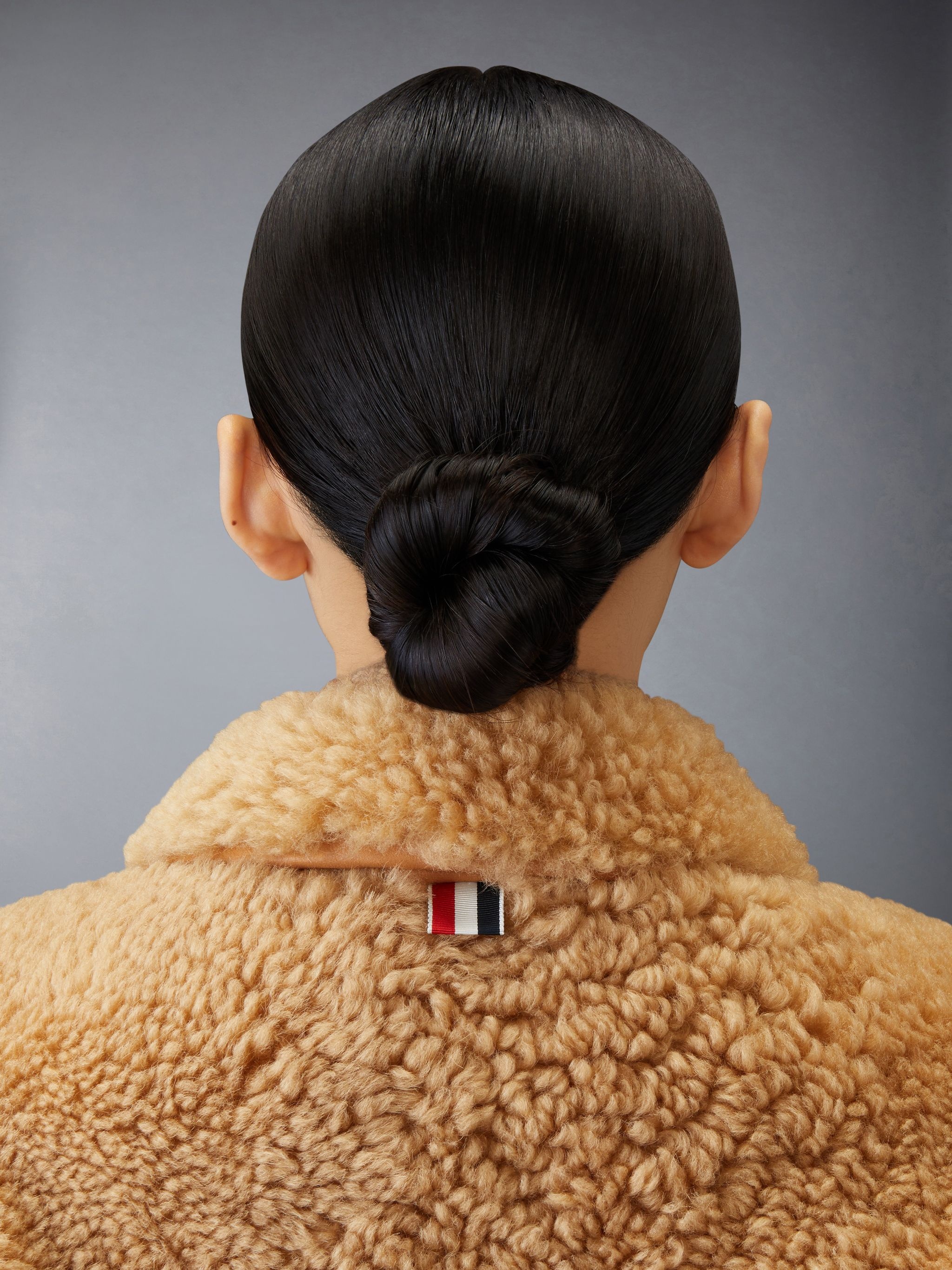 Shearling Bell Sleeve Jacket - 5