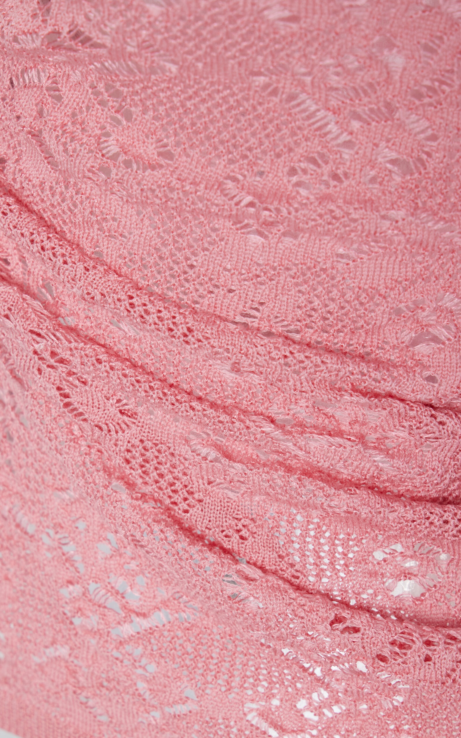 Pontus Wool-Silk Lace Tank Top pink - 5