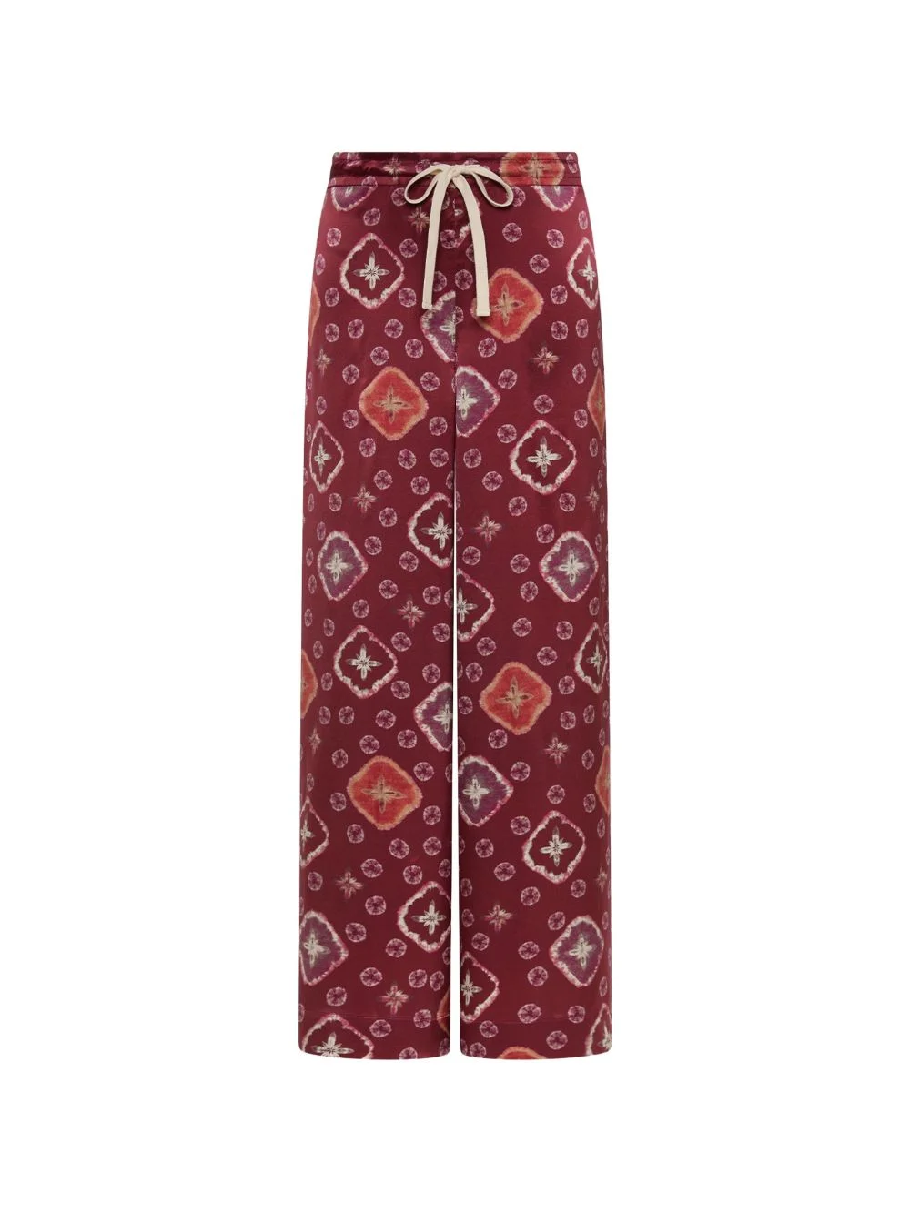 Miri Kato wide-leg silk trousers - 1