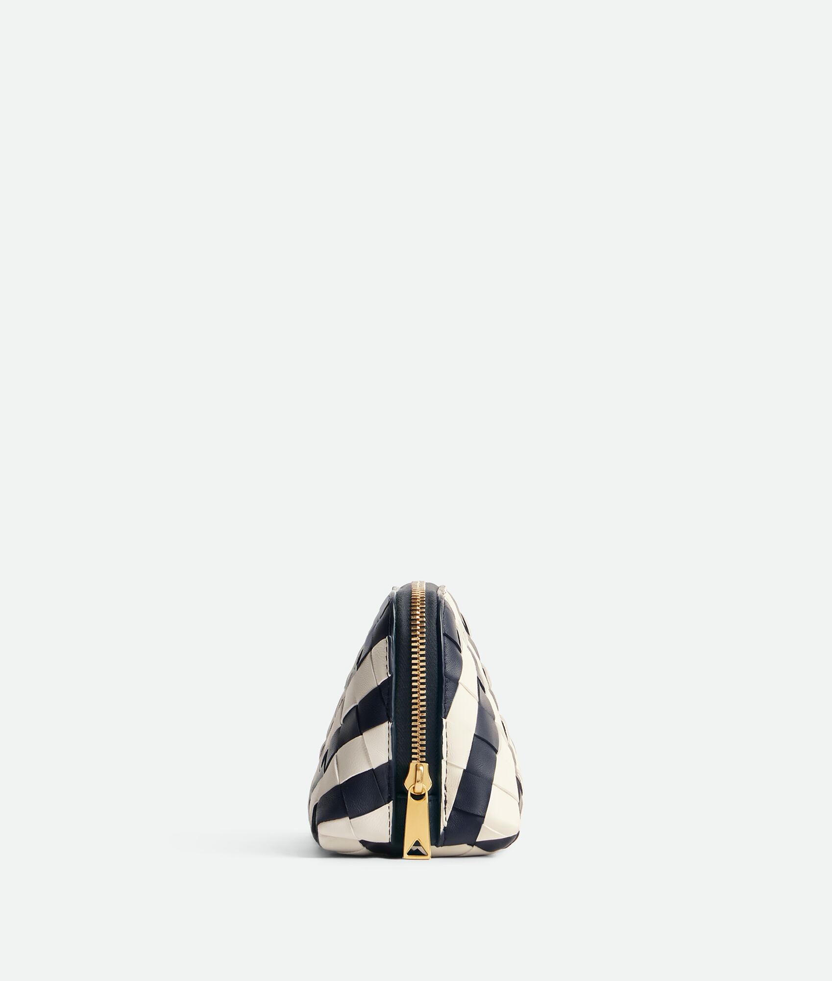 Intrecciato Small Half-Moon Beauty Pouch - 3