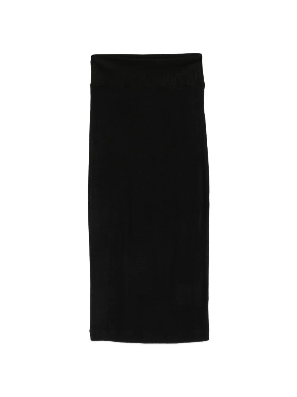 ribbed-knit pencil skirt - 1