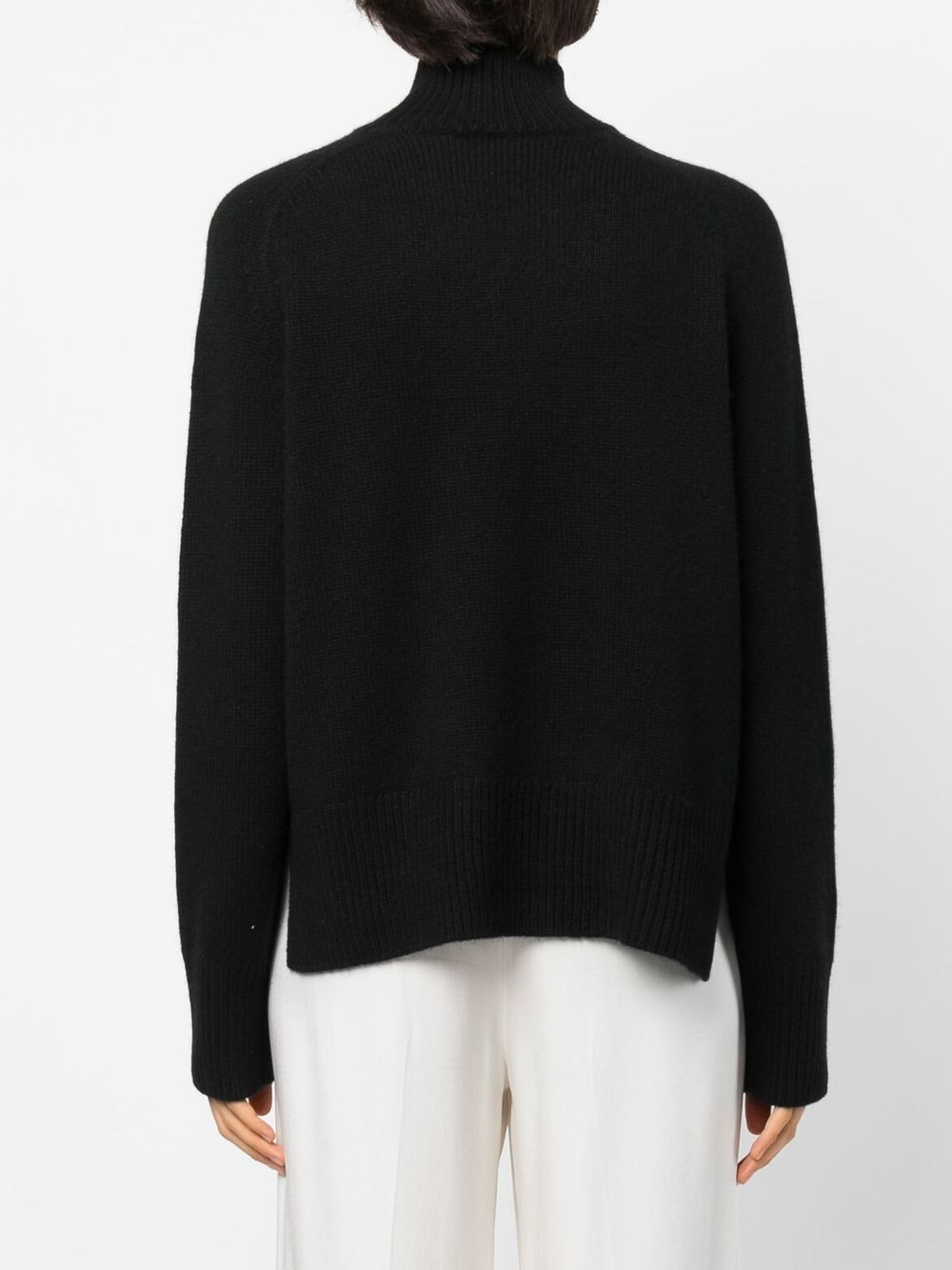 long-sleeve cashmere jumper - 4