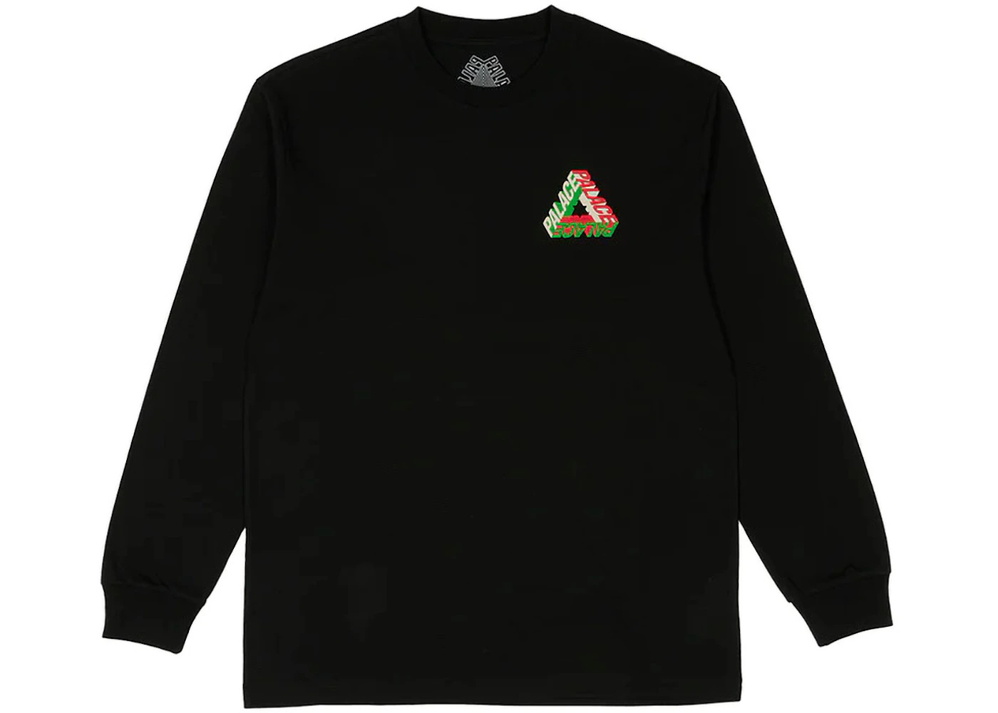 Palace P-3D Longsleeve (FW23) Black - 2