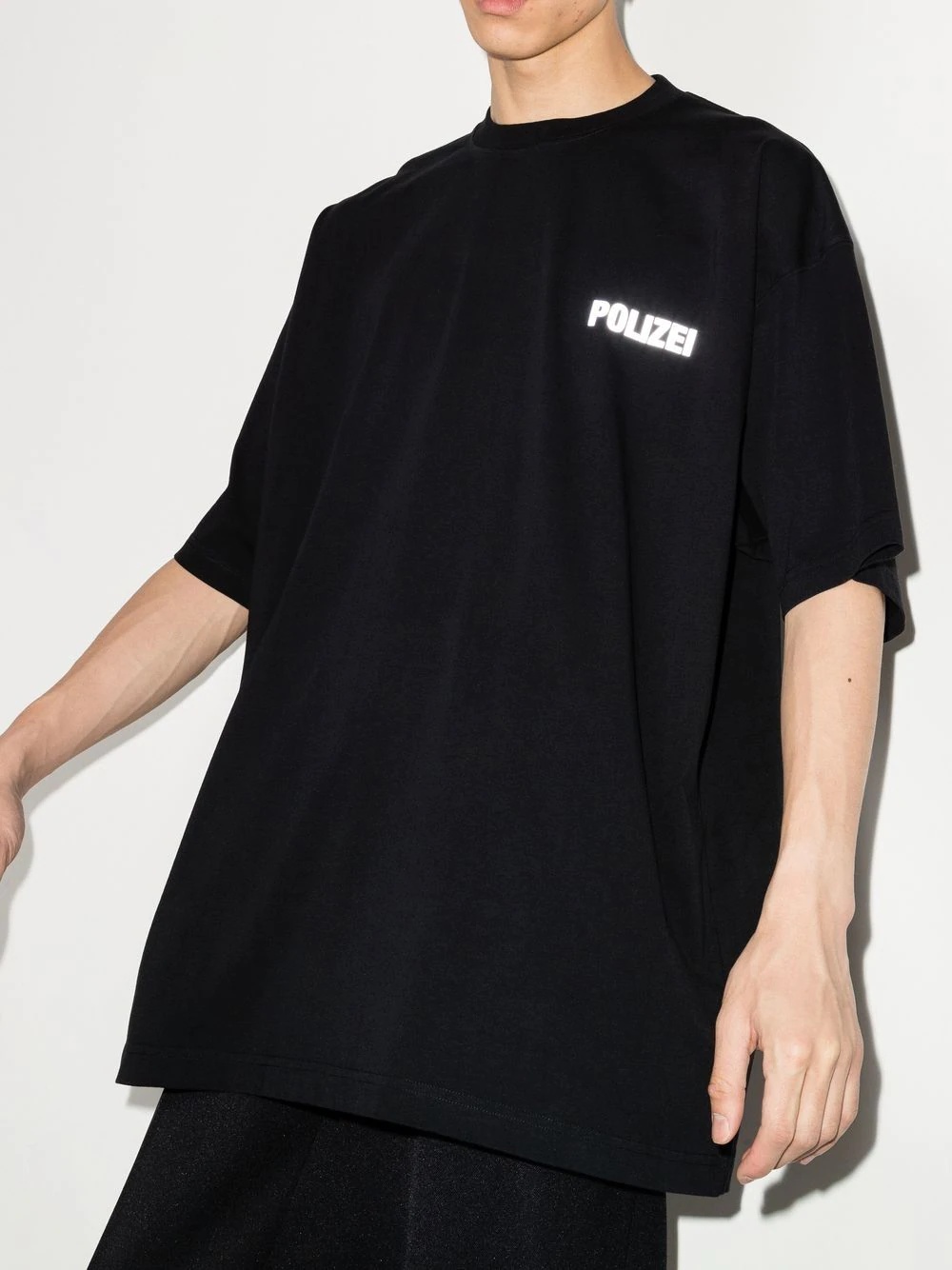 oversized slogan-print T-shirt - 2