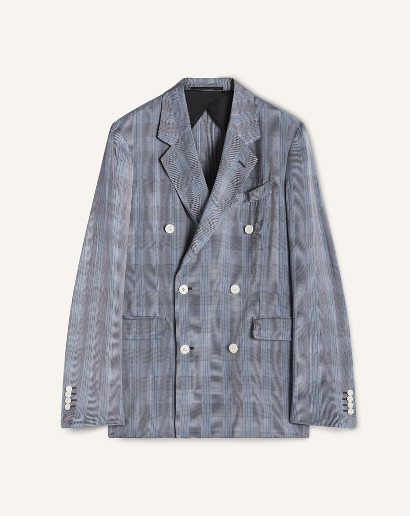 DOUBLE-BREASTED JACKET IN VISCOSE 1