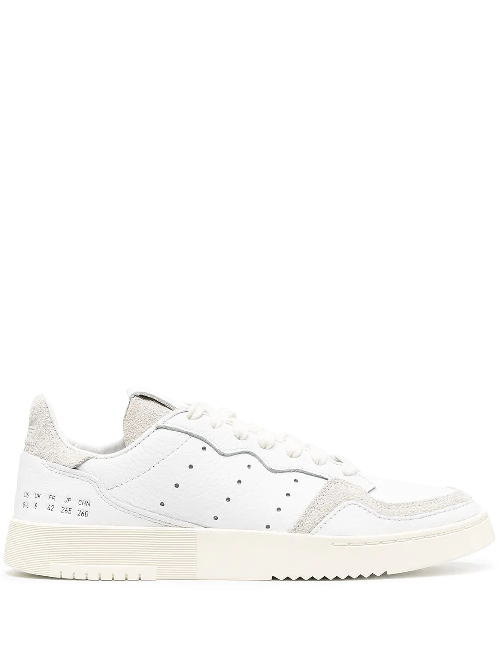 Supercourt low-top leather sneakers - 1