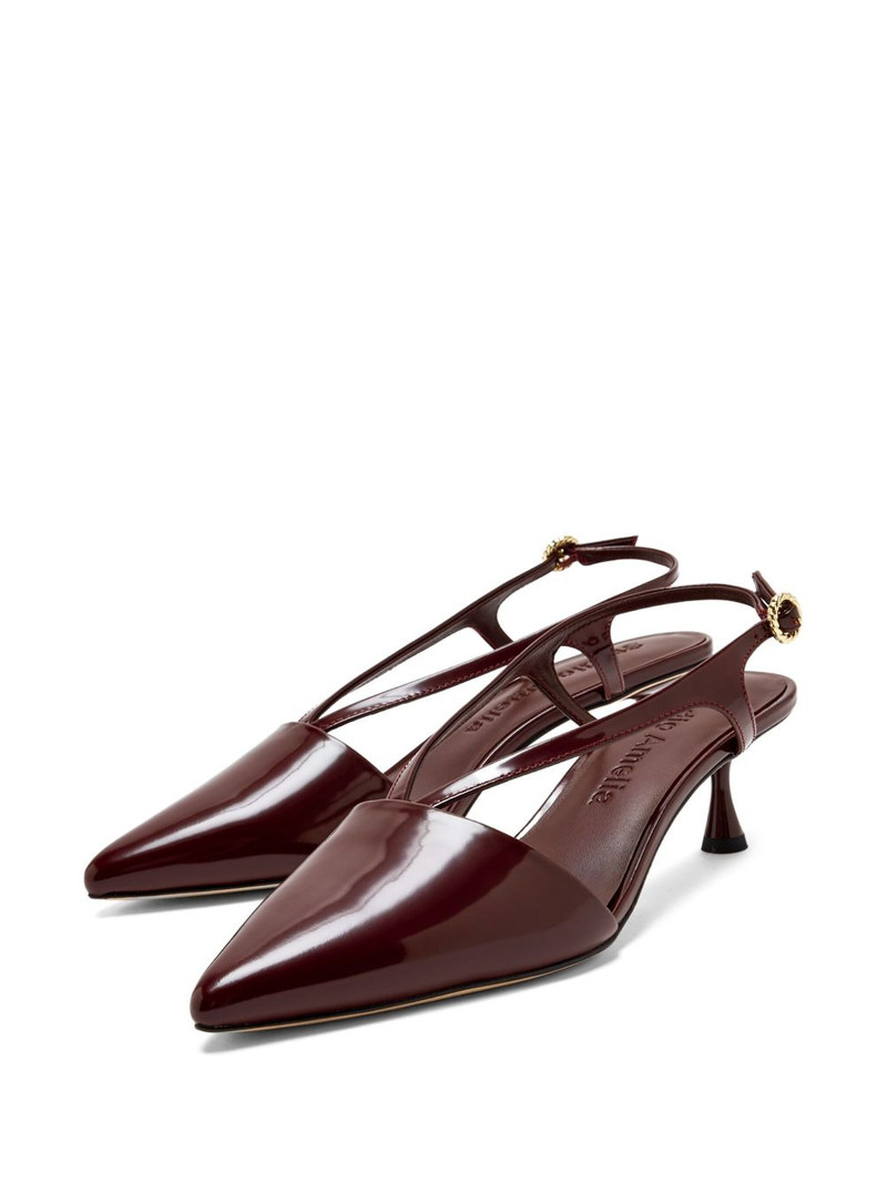 Studio Amelia 50mm Vinnie slingback cut-out pumps outlook