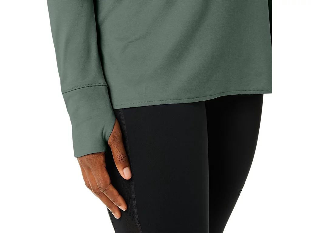 WOMEN'S LONG SLEEVE HEATHER TOP - 6