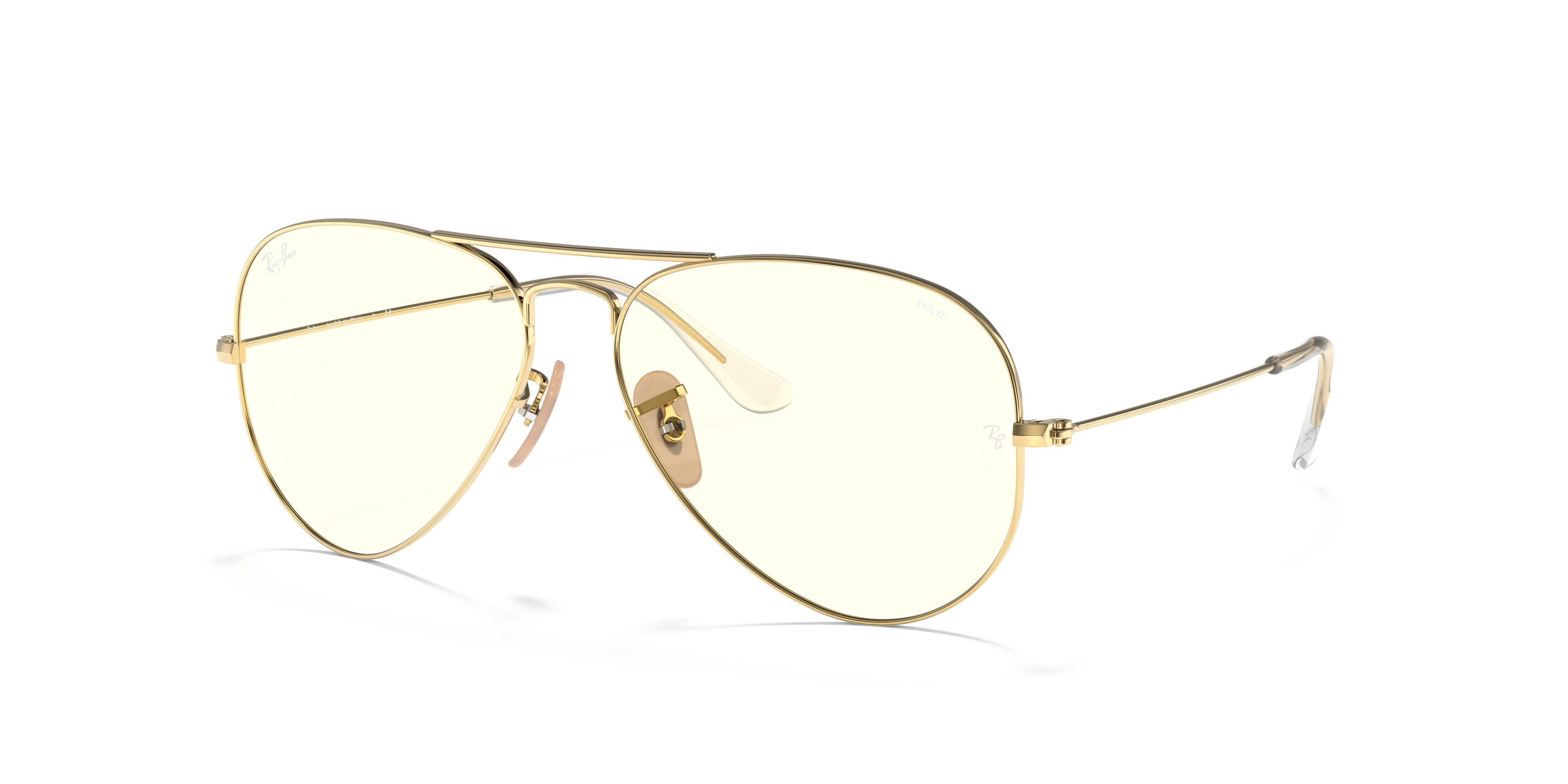 RB3025 Aviator Clear Evolve - 1