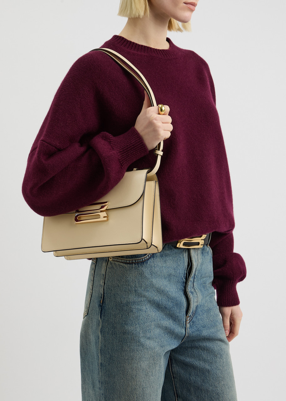 Victoria Beckham Dorian Small Leather top Handle bag - 5