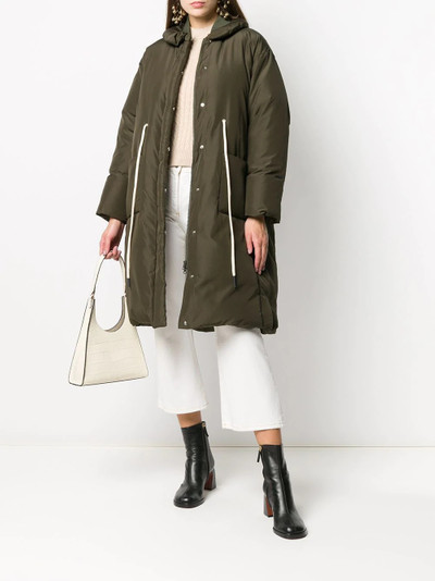 Sara Lanzi padded drawstring-waist coat  outlook