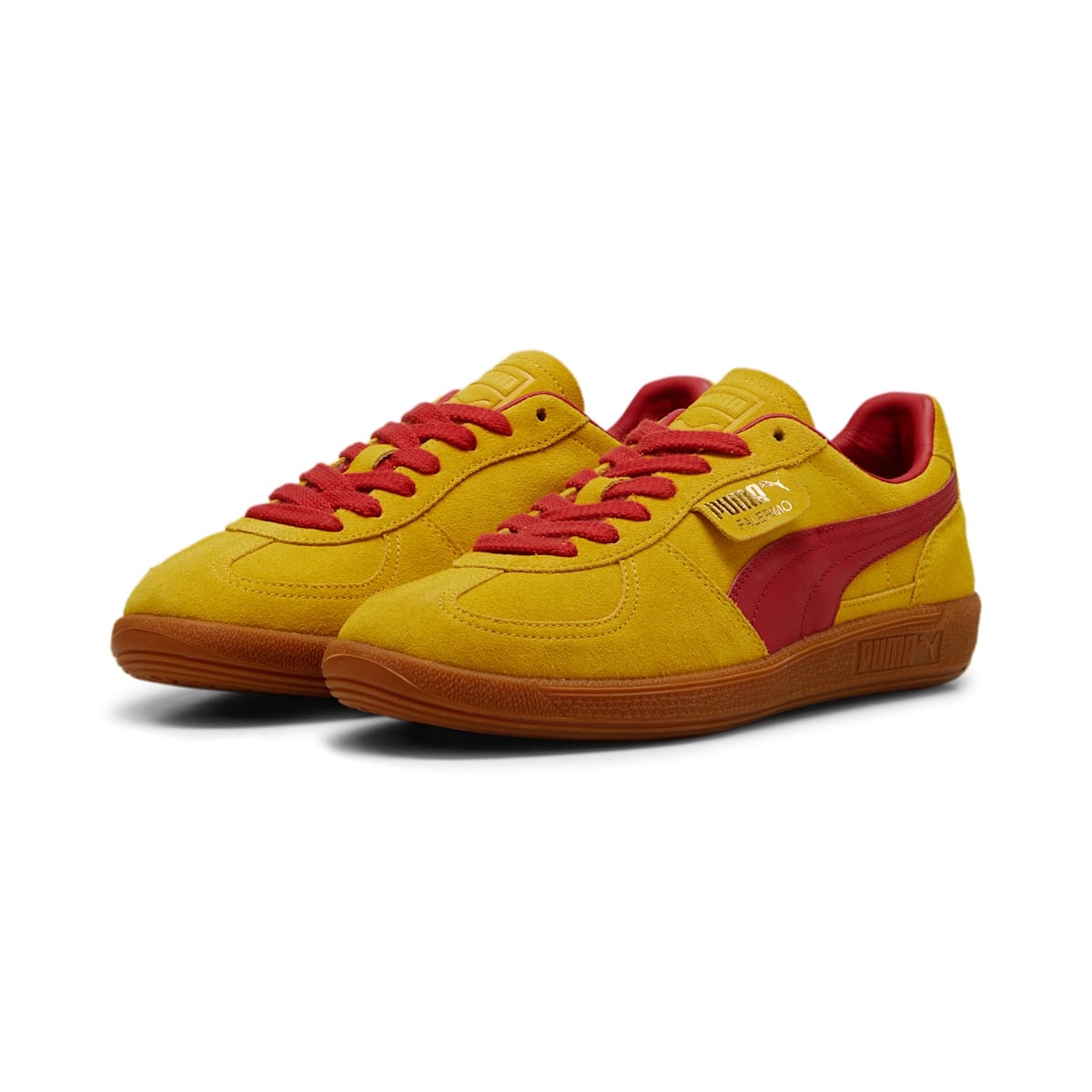 Puma Palermo 'Pel Yellow Club Red' 396463-01 - 3
