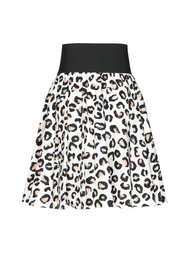 Alaïa LEOPARD PRINT SKIRT WITH BELT outlook