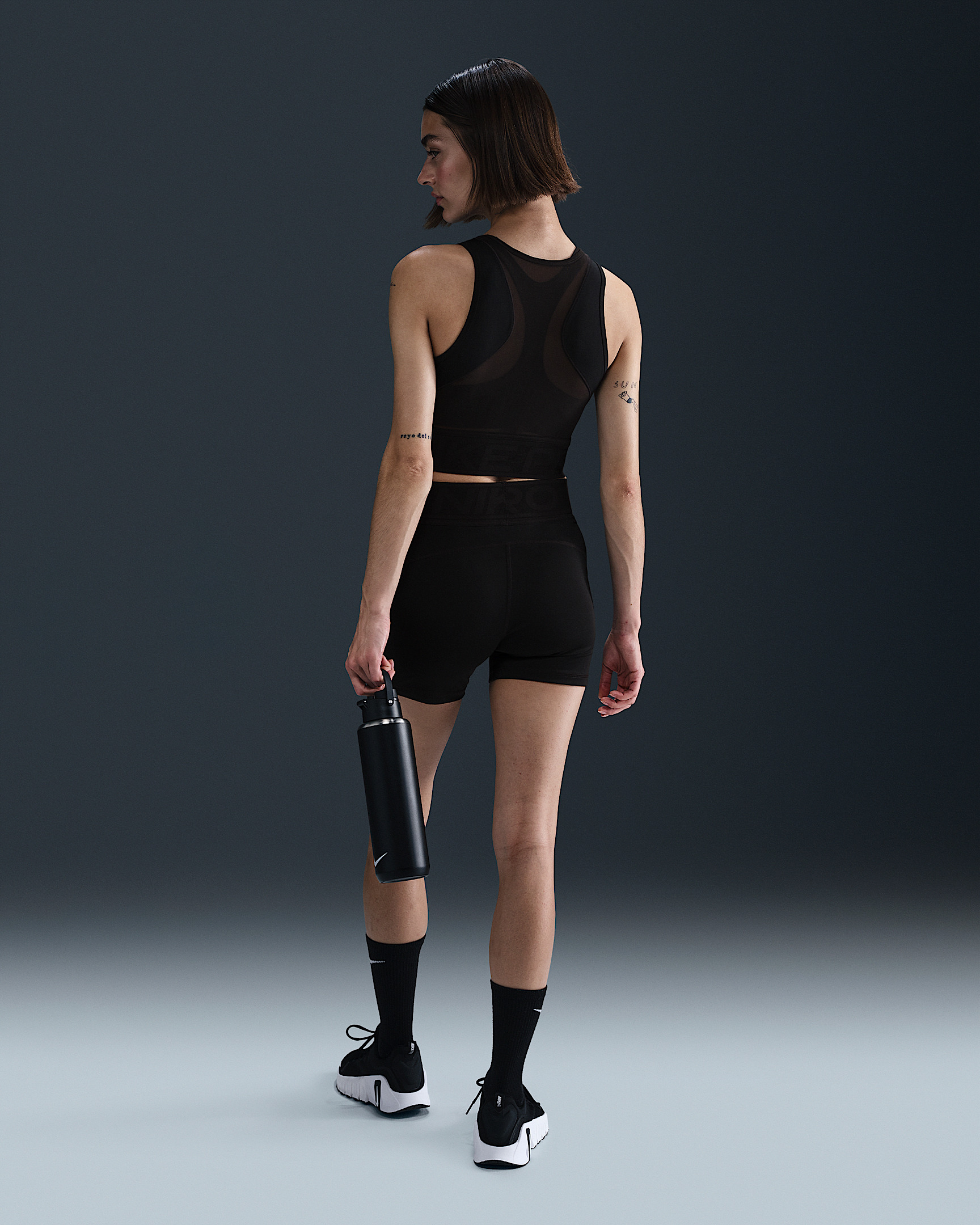 Nike Pro Women's Dri-FIT Cropped Tank Top - 5