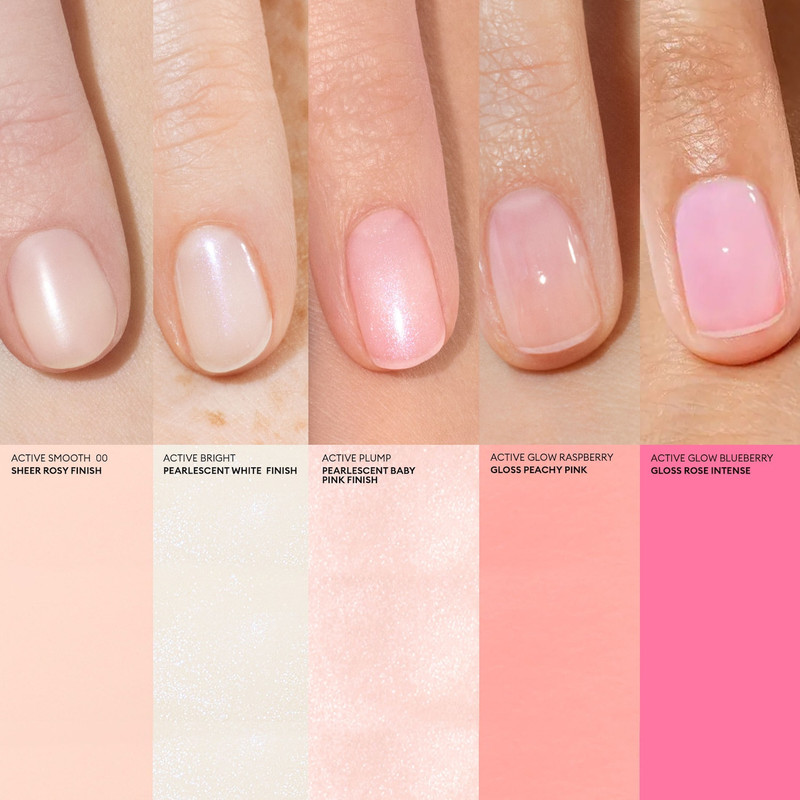 Active Plump Pink Glazed, Plumping & Collagen Infused Treatment Nail Polish 9