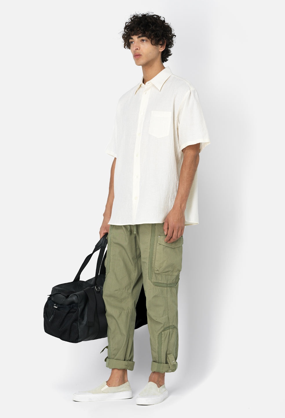 SS CLOAK BUTTON UP - 4
