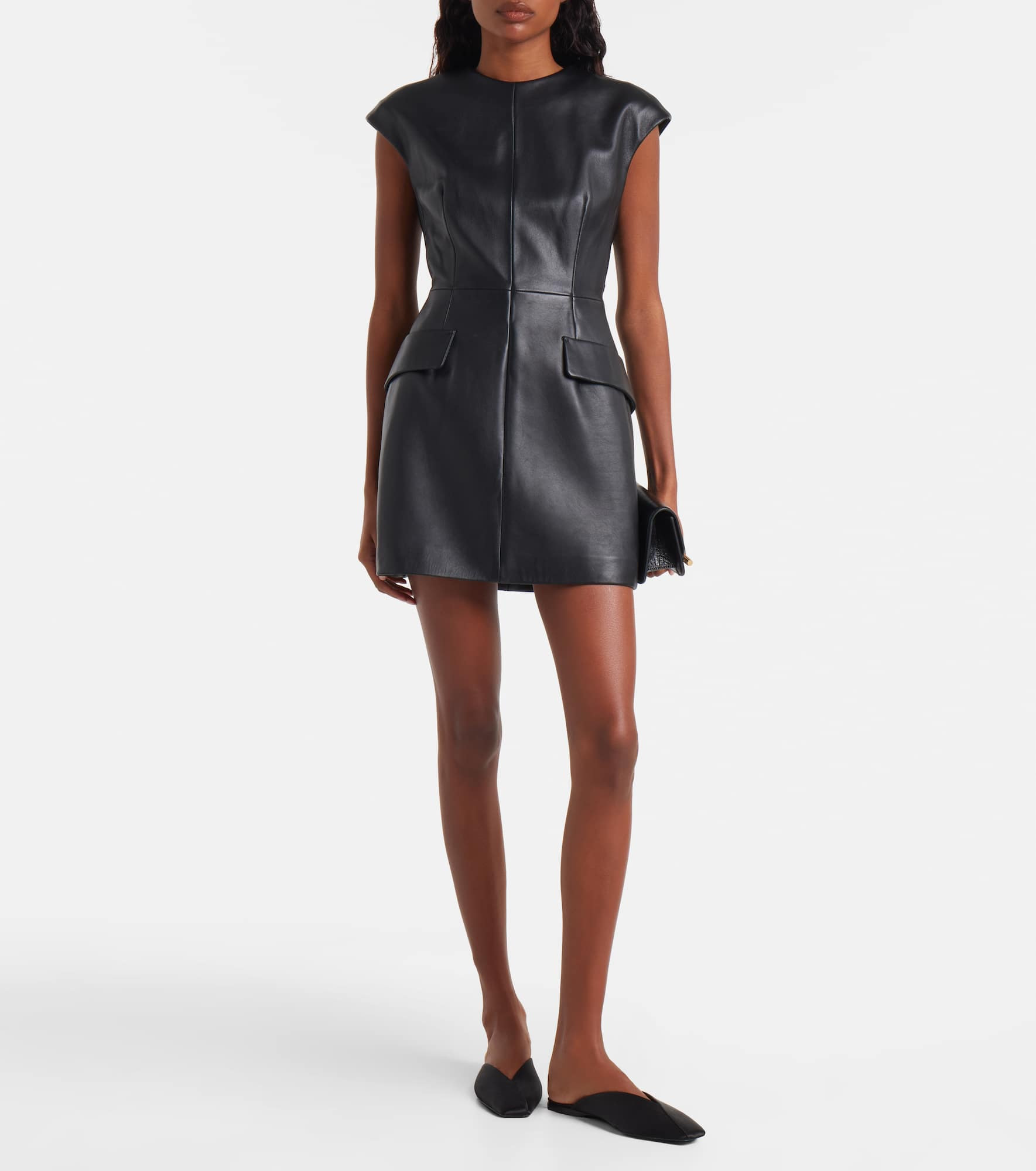 Terfrite leather minidress - 2
