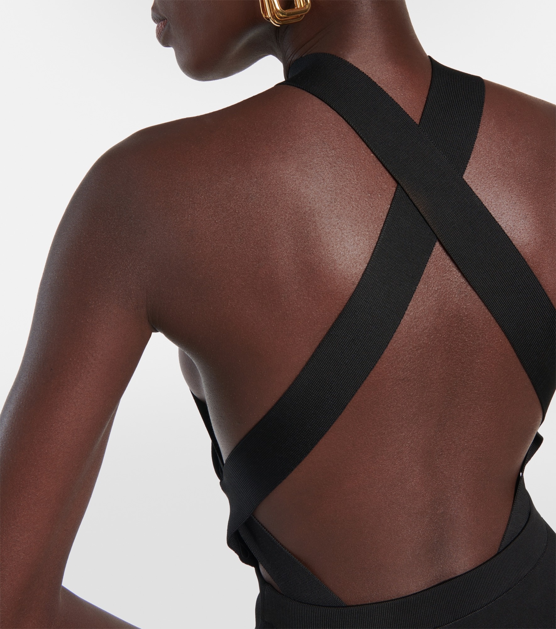 【送料&関税込】Saint Laurent Viscose Halter-neck Bodysuit Saint Laurent Viscose Halter-neck Bodysuit In Cream | ModeSens