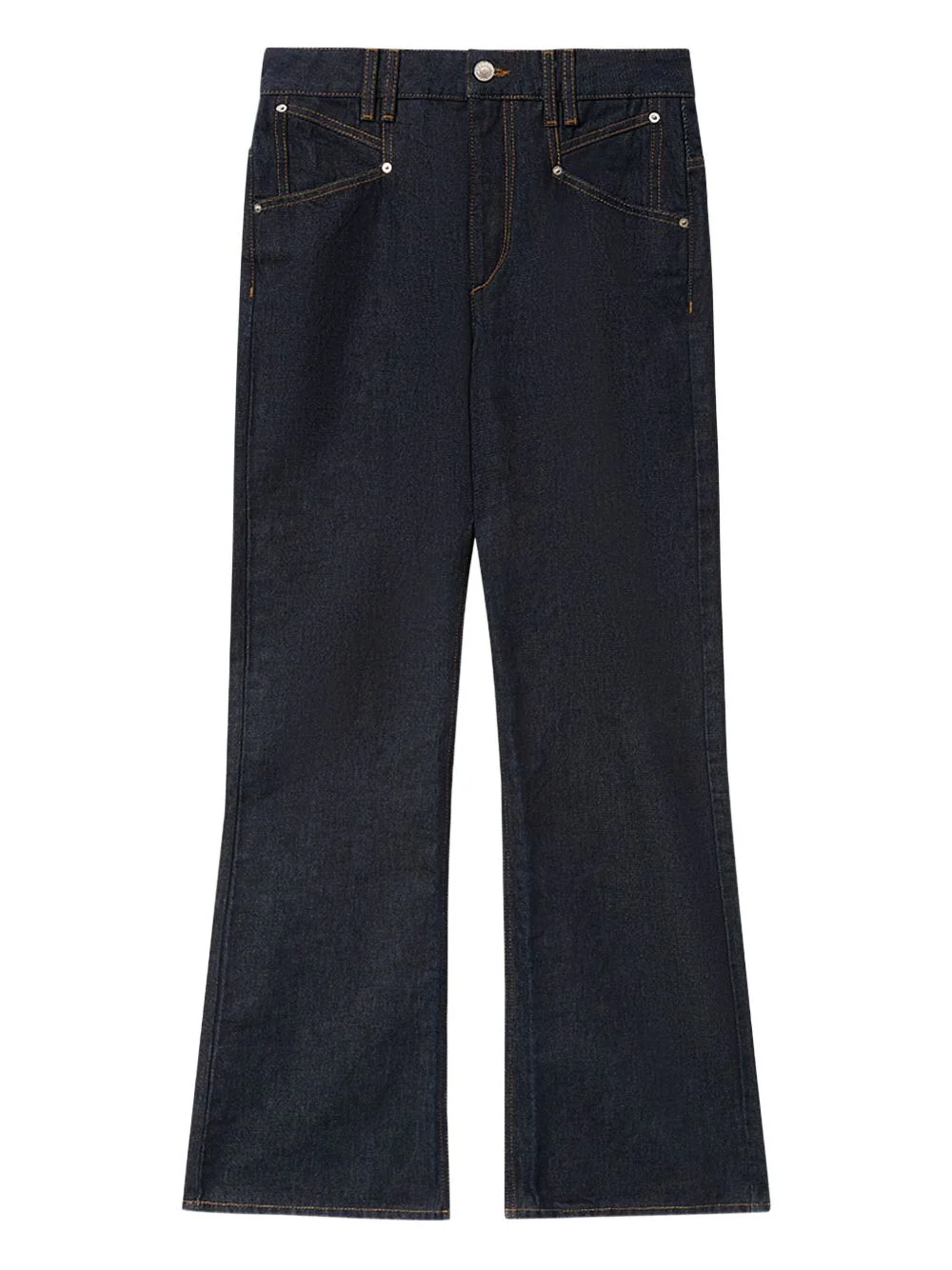 Belvia pocket flared jeans - 1