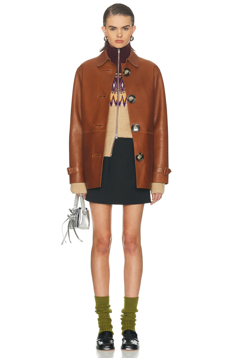 Acne Studios Kordica Nordic Shrunken Sweater outlook