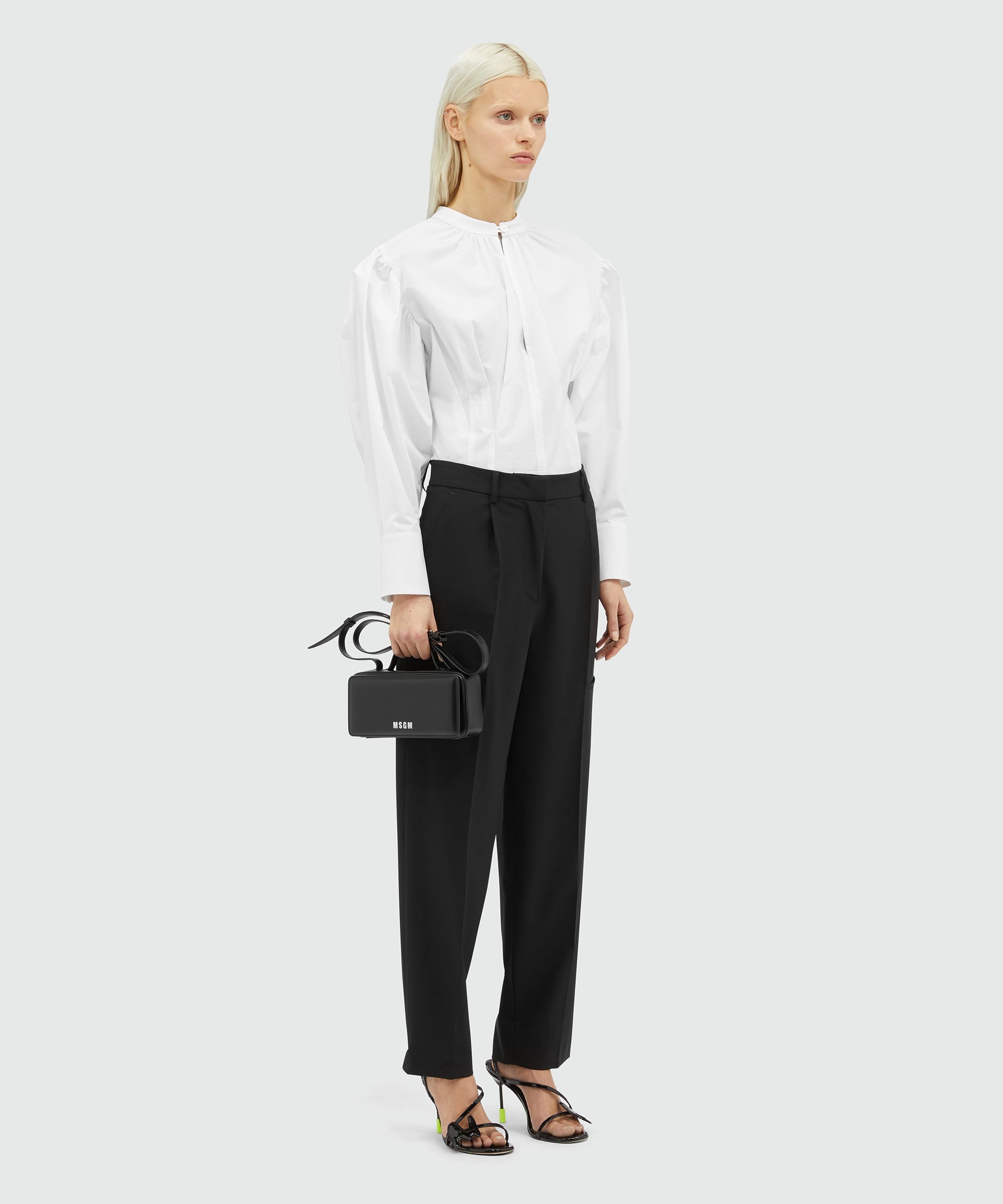Wool balloon pants - 4
